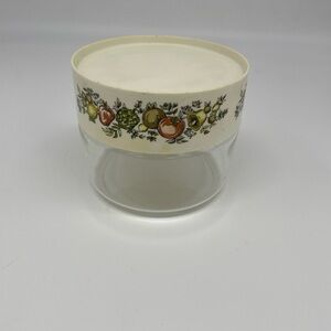 Vintage Pyrex See N Store Spice Of Life Small Canister